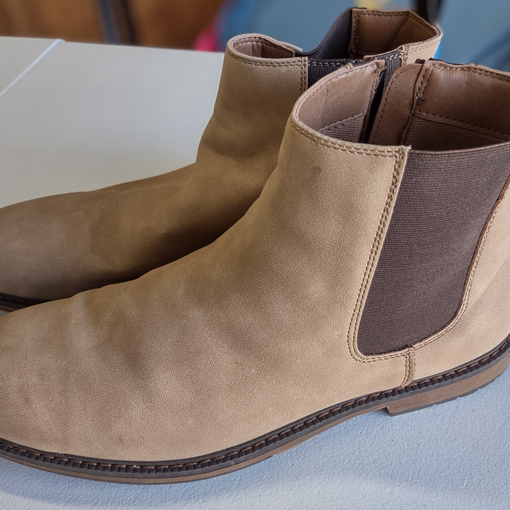 Men's Madden NYC Men's Jayson Chelsea Boot Tan Brown Sz 10.5